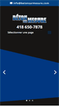 Mobile Screenshot of betonsurmesure.com